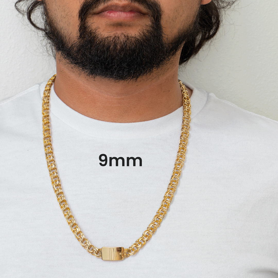 Chino Link Chain in 10k - 75g