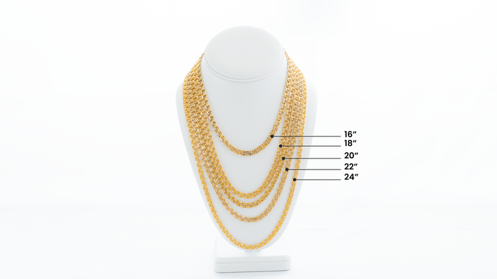 Chino Link Chain in 10k - 75g