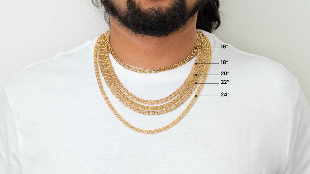 Chino Link Chain in 10k - 75g