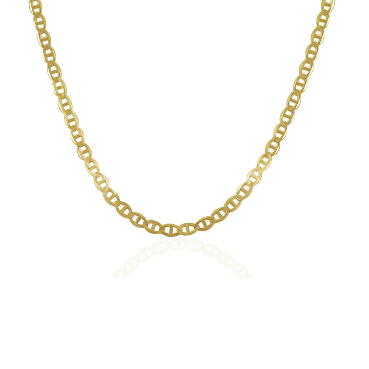 10k Yellow Gold Mariner Link Chain (3.20 mm)