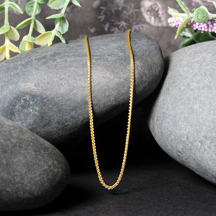 14k Yellow Gold Round Chain (1.20 mm)