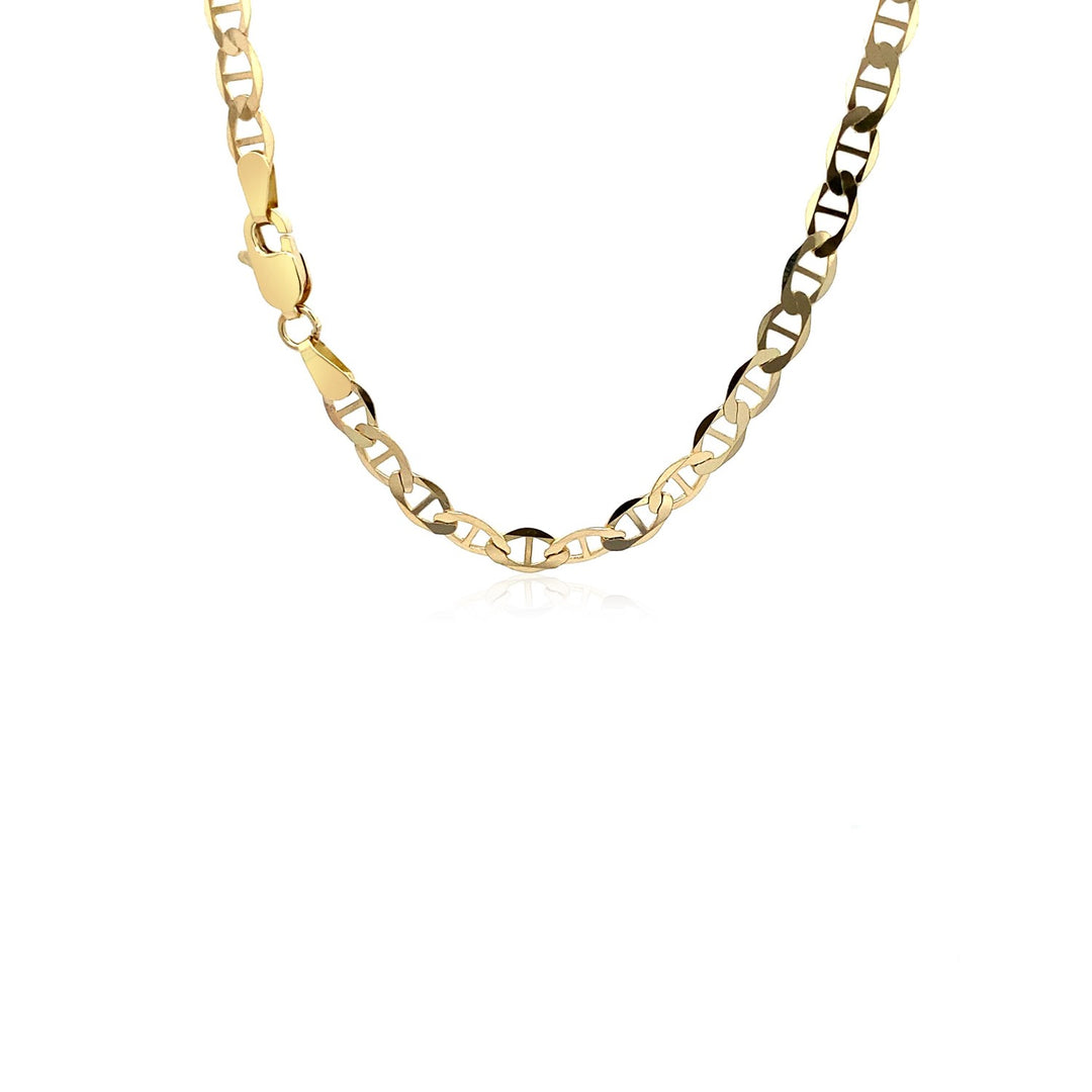 14k Yellow Gold Mariner Link Chain (4.50 mm)