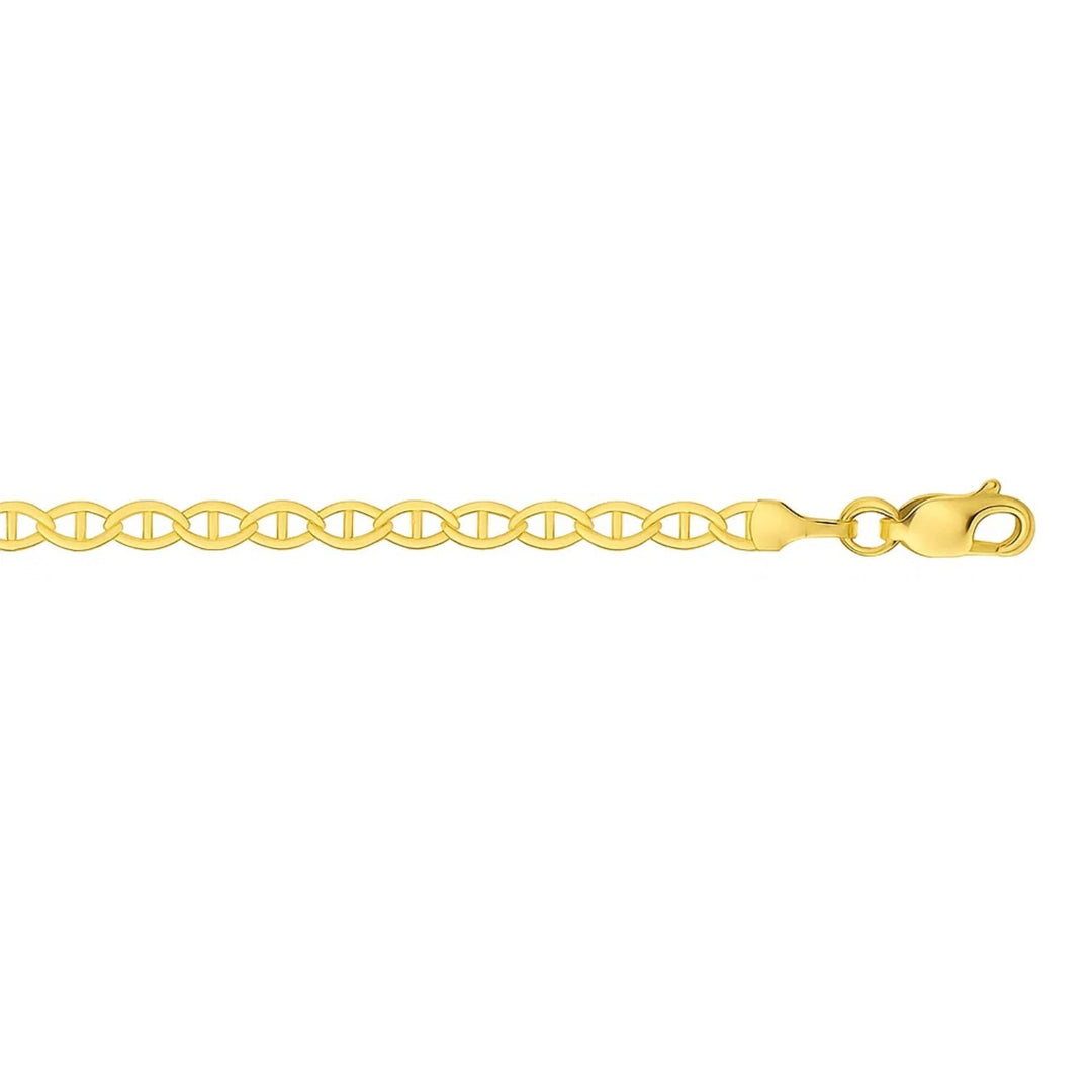 14k Yellow Gold Mariner Link Bracelet (3.20 mm)