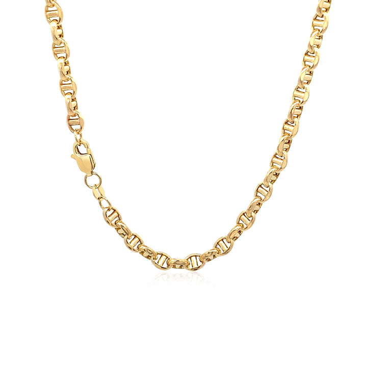 14k Yellow Gold Anchor Chain (4.50 mm)