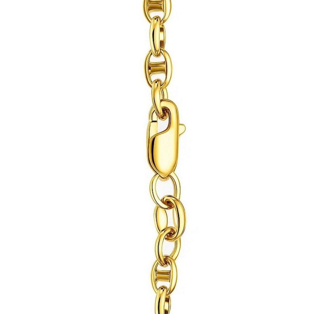 14k Yellow Gold Anchor Chain (4.50 mm)