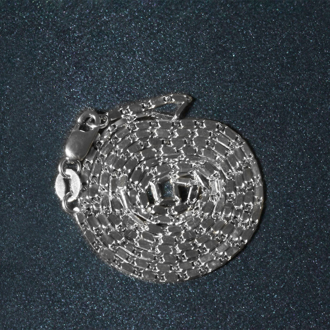 14k White Gold Lumina Pendant Chain (1.00 mm)