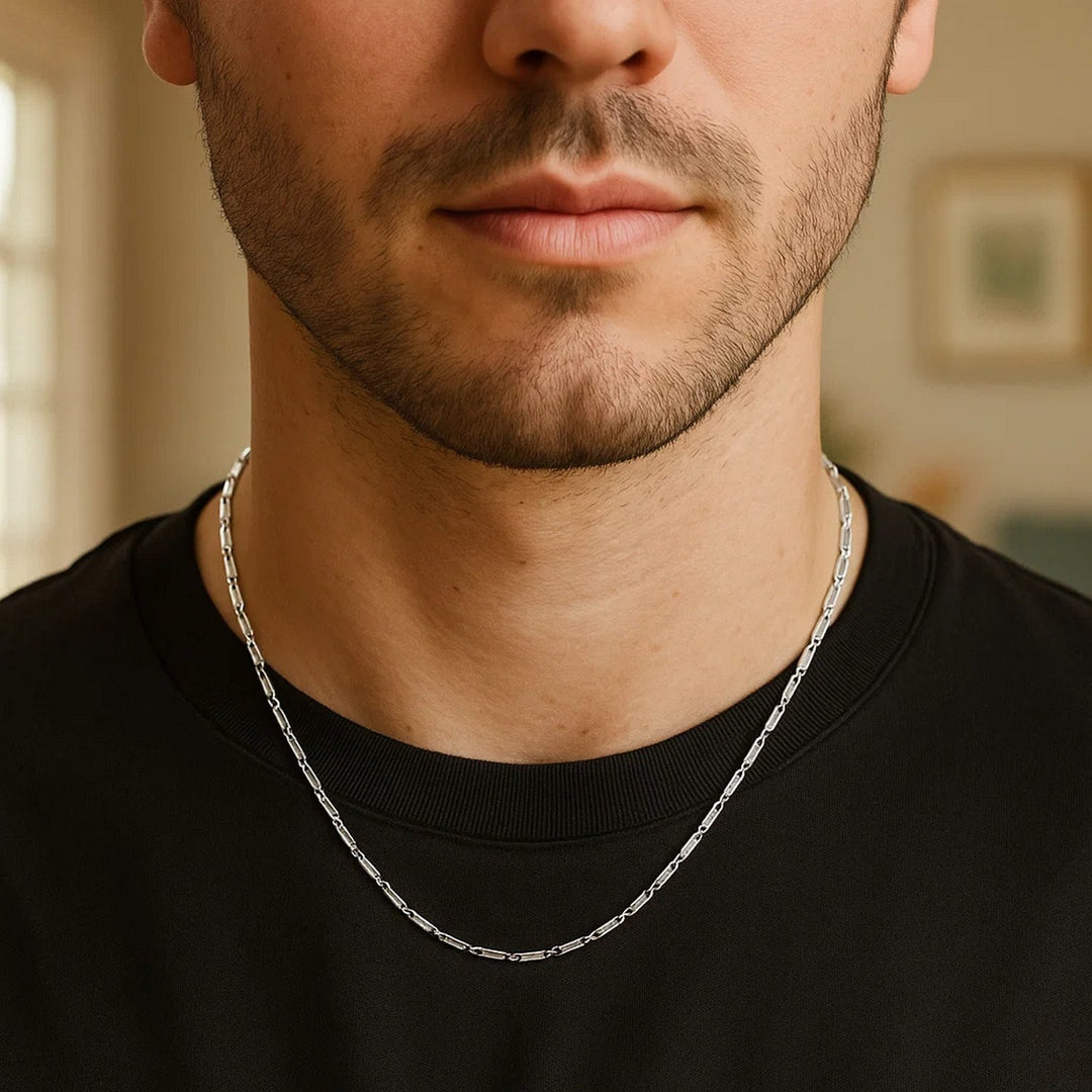 14k White Gold Lumina Pendant Chain (1.00 mm)