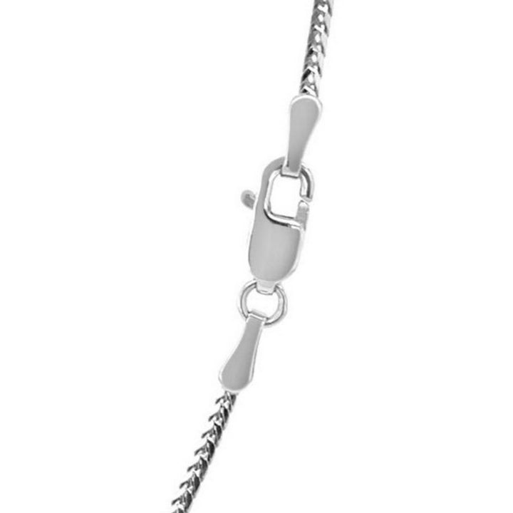 14k White Gold Franco Chain (1.20 mm)