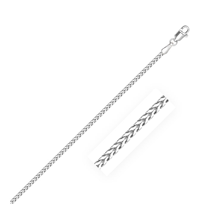 14k white Gold Franco Chain (1.60 mm)