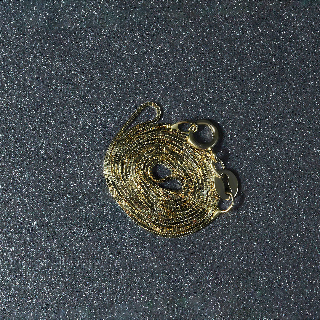 10k Yellow Gold Classic Box Chain (0.60 mm)