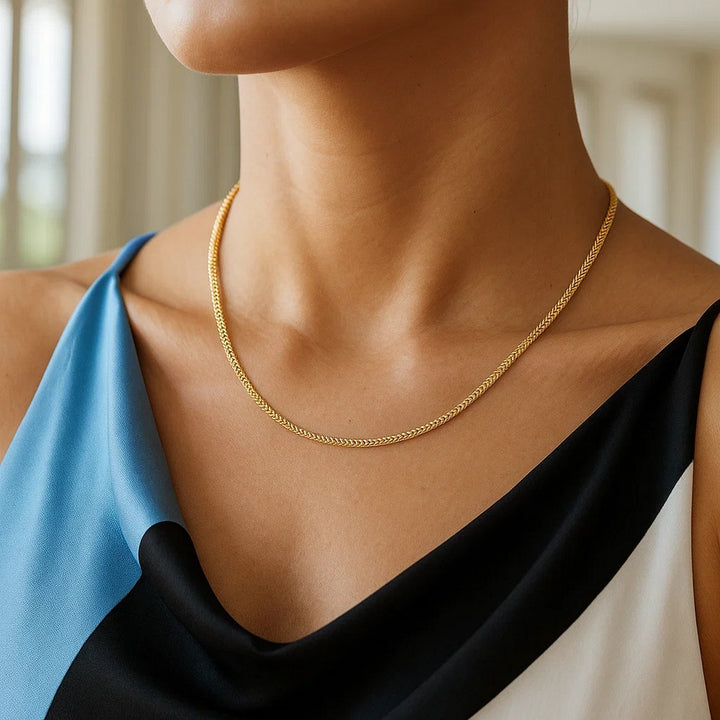 14k Yellow Gold Franco Chain (1.60 mm)