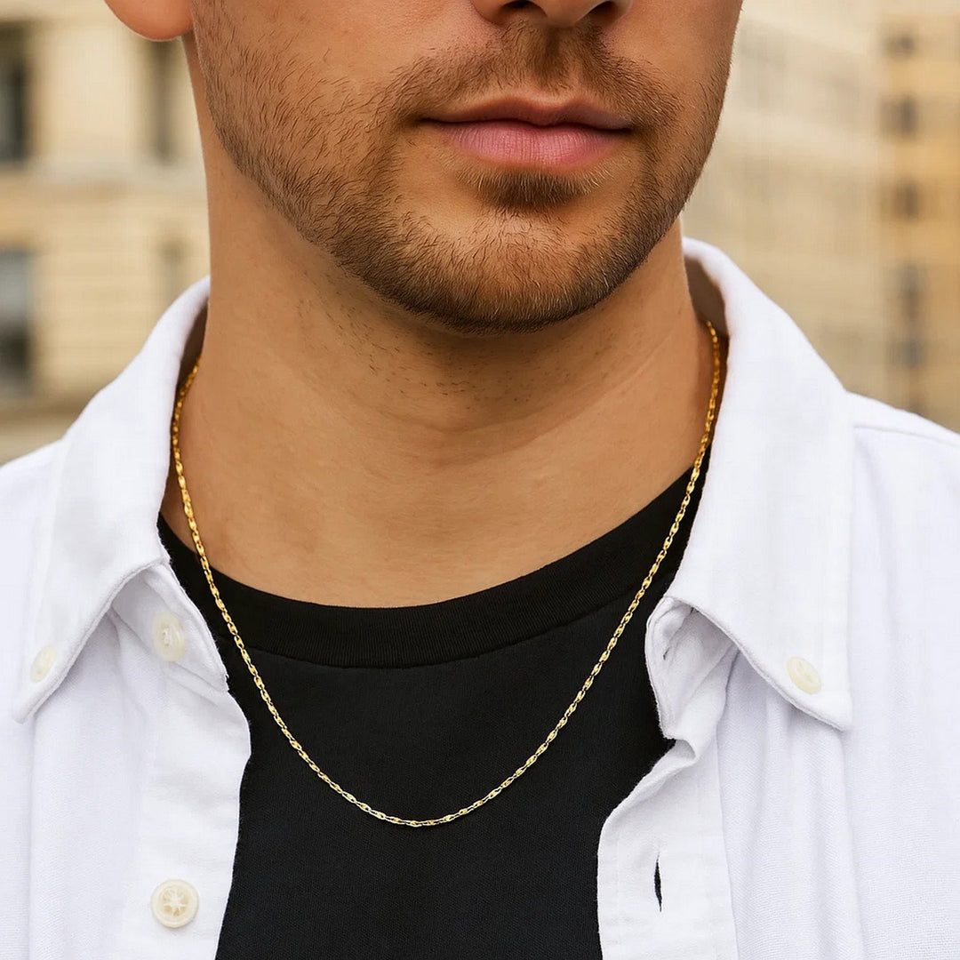 14k Yellow Gold Lumina Pendant Chain (0.90 mm)