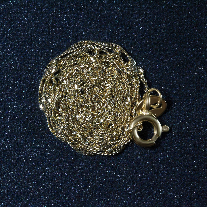 10k Yellow Gold Singapore Chain (1.10 mm)