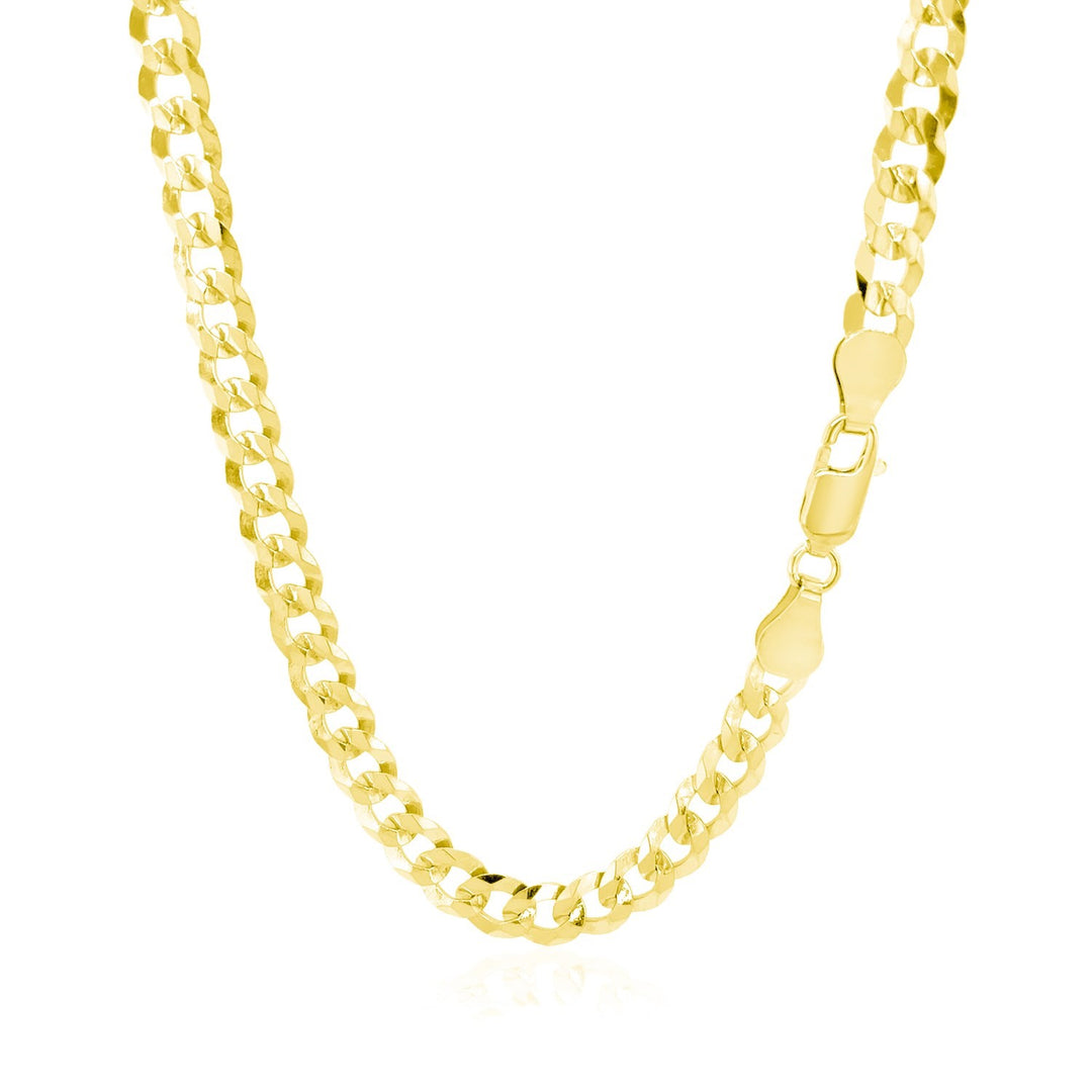 10k Yellow Gold Curb Chain (5.70 mm)