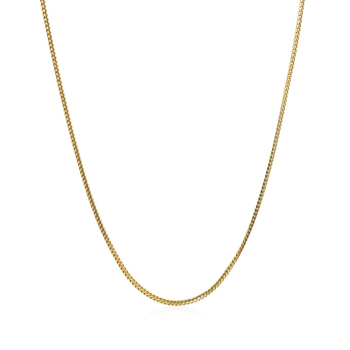 14k Yellow Gold Franco Chain (0.90 mm)