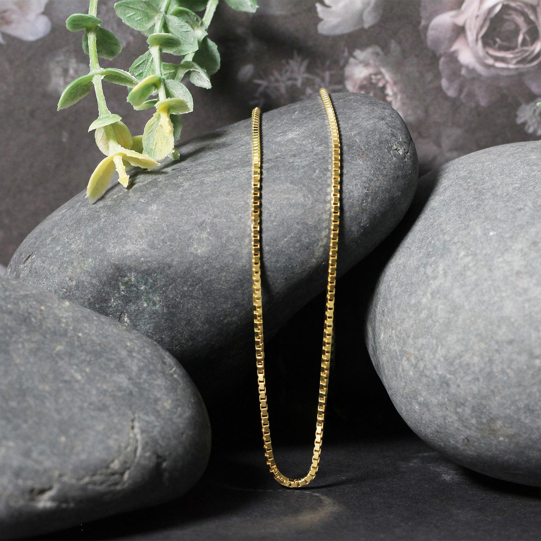 14k Yellow Gold Classic Box Chain (1.40 mm)