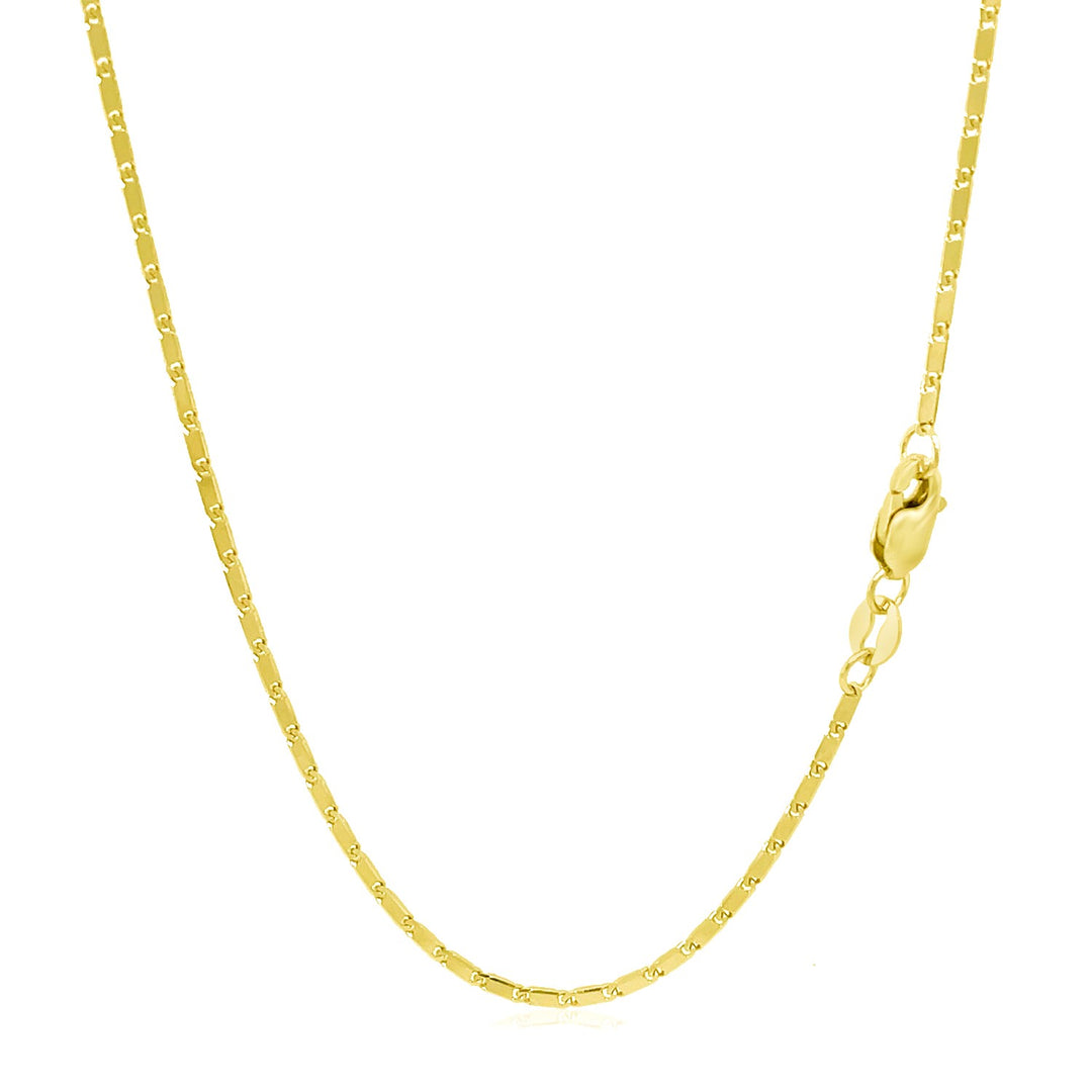 14k Yellow Gold Lumina Pendant Chain (1.00 mm)