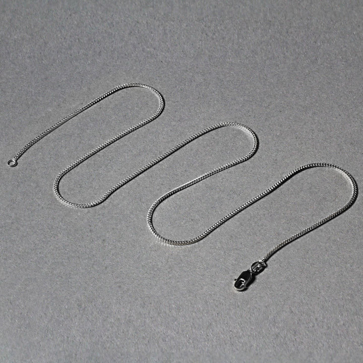 14k White Gold Franco Chain (0.90 mm)