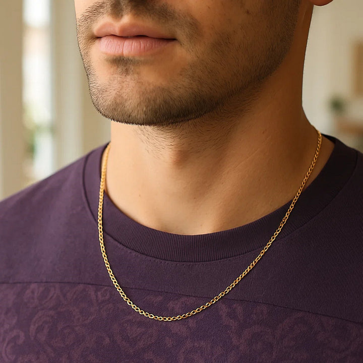 14k Yellow Gold Rolo Chain (1.90 mm)