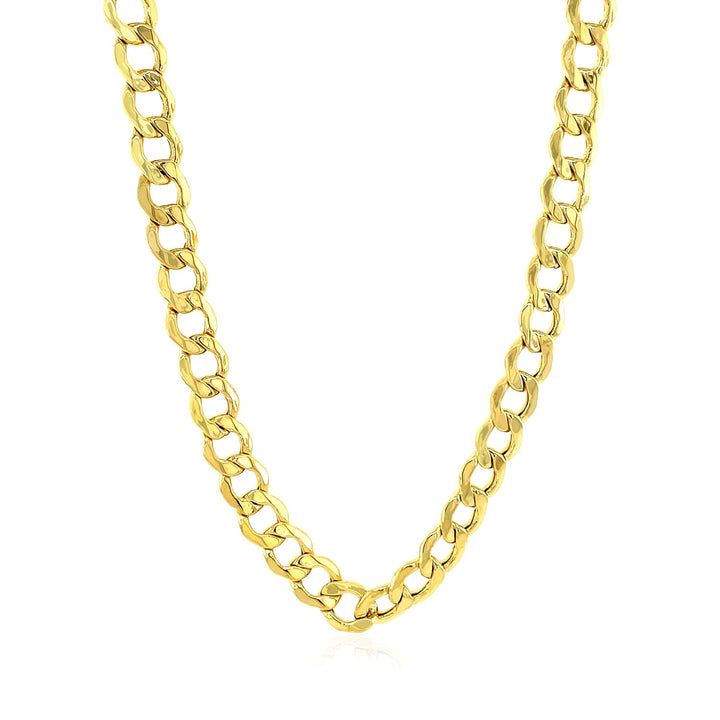 10k Yellow Gold Curb Chain (6.20 mm)