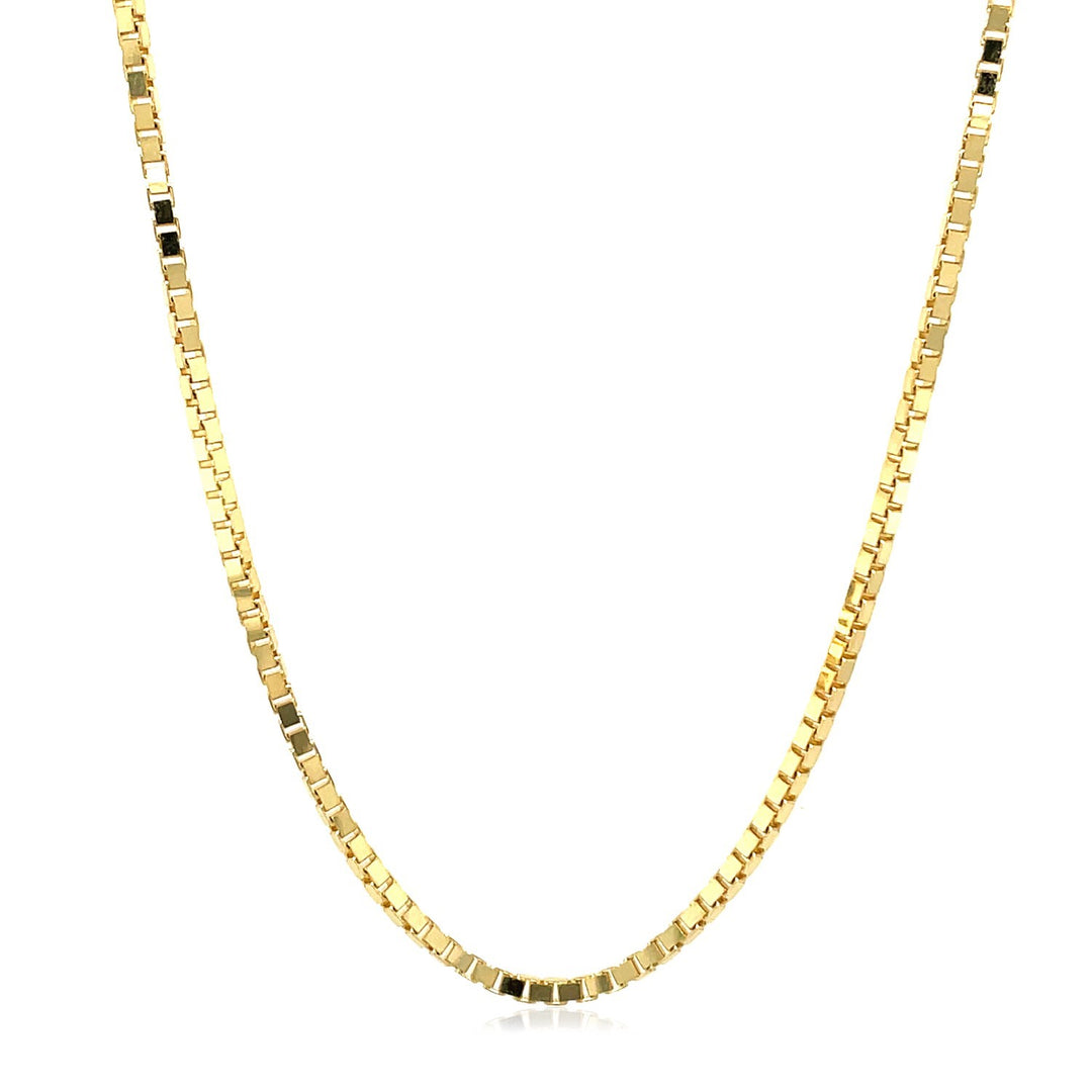 14K Yellow Gold Classic Box Chain (1.7 mm)