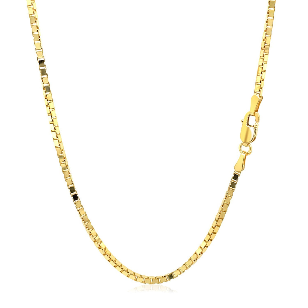 14K Yellow Gold Classic Box Chain (1.70 mm)