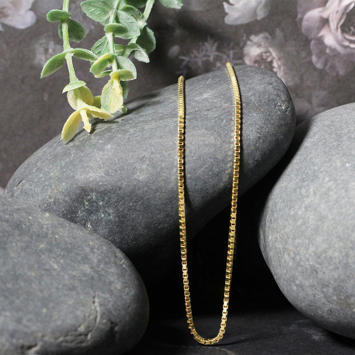 14K Yellow Gold Classic Box Chain (1.70 mm)