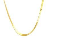 14k Yellow Gold Super Flex Herringbone Chain (2.80 mm)