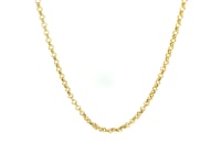 10k Yellow Gold Rolo Chain (2.40 mm)