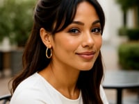 10k Yellow Gold Polished Hoop Earrings (3x30mm)