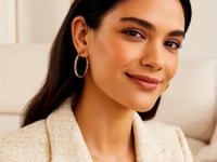 14k Yellow Gold Polished Hoop Earrings (4x40mm)