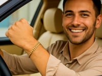 10k Yellow Gold Light Miami Cuban Bracelet (7.00 mm)