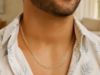 14k Yellow Gold Mariner Link Chain (6.30 mm)