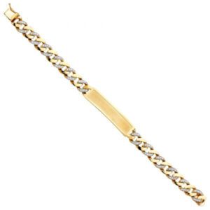 14k Yellow Gold Cuban Link Bracelet 8.5in