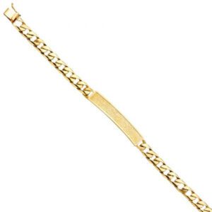 14k Yellow Gold Cuban Link Bracelet 8in