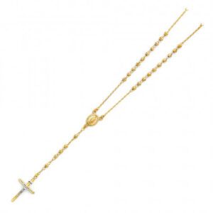 14k Yellow Gold Chain Bracelet with Polished Knot