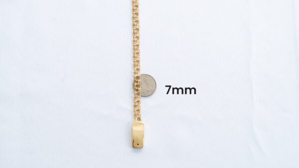 4. Quarter 10k Yellow Gold Chino Link Chain 18in 7mm scaled_joyeriadaisy