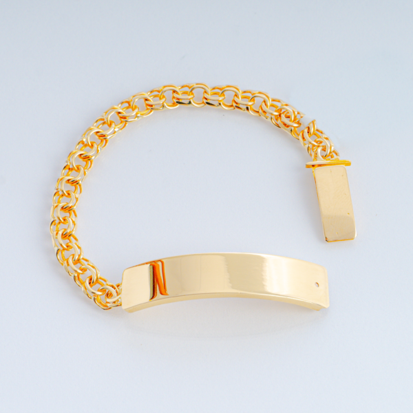 1. 10k Yellow Gold Chino Link Bracelet 5mm_joyeriadaisy