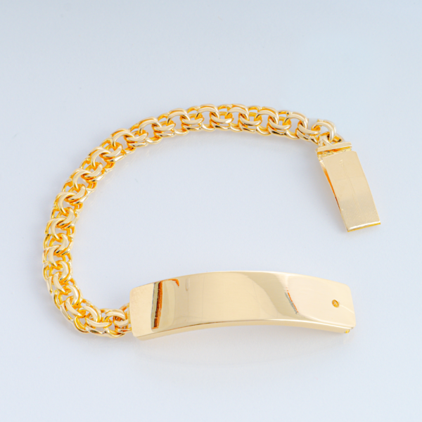 1. 10k Yellow Gold Chino Link Bracelet 6mm_joyeriadaisy