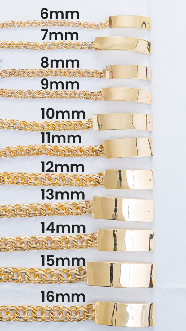 5. Compare 10k Yellow Gold Chino Link Bracelet 6mm 16mm 1_joyeriadaisy